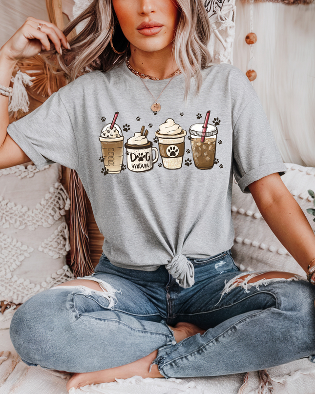 Coffee Cups Dog Mom