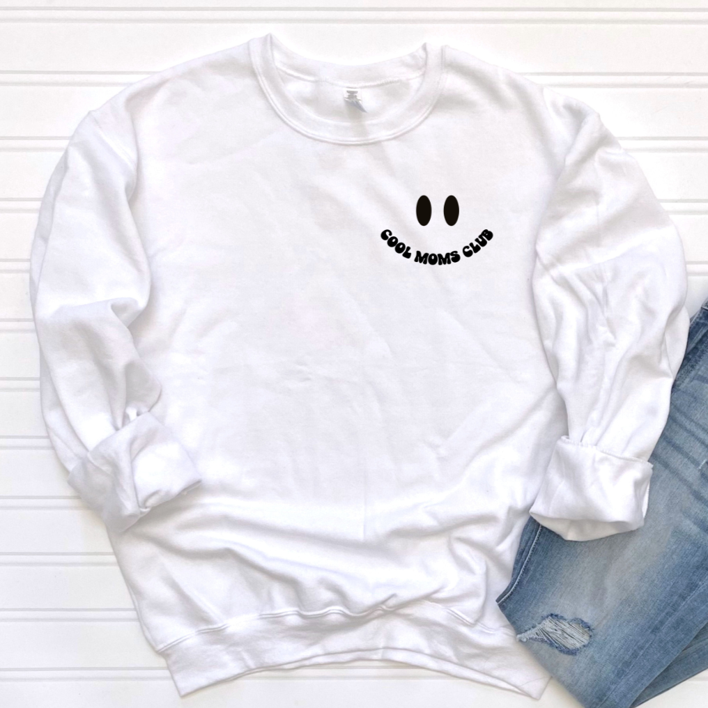 Cool Mom's Club - Black lettering - DTF Transfer