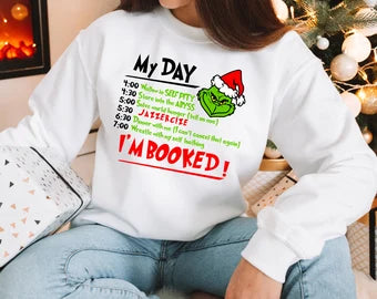 I'm Booked! Grinch’s Schedule