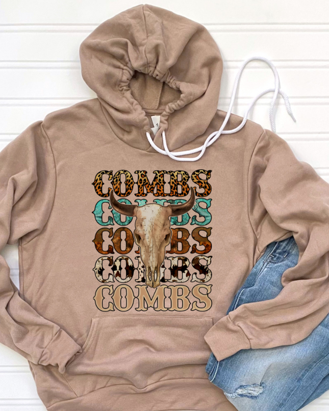 Luke Combs Bull Skull - DTF Transfer