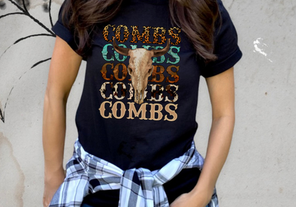 Luke Combs Bull Skull - Graphic Tee