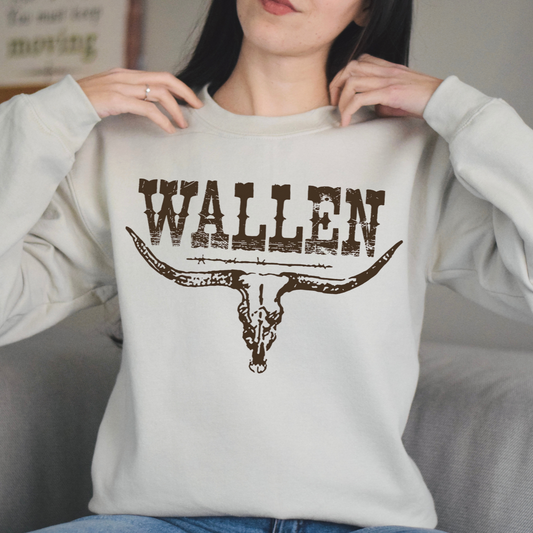 Morgan Wallen Bull - Crew Pullover