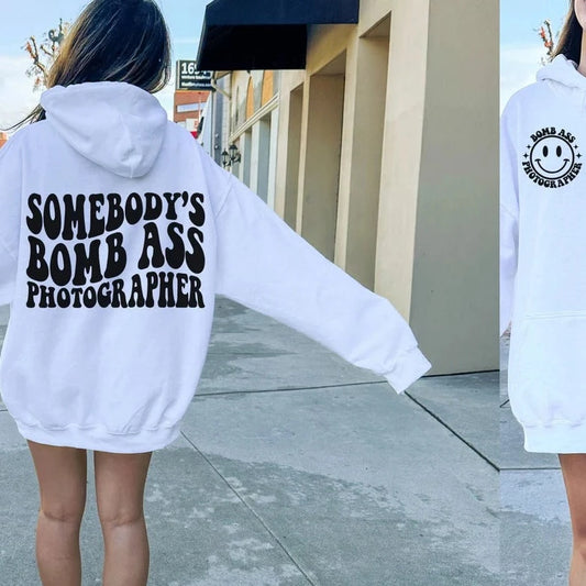 Somebody's Bomb Ass Photographer - Crew Pullover