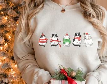 Meowy Christmas Cats